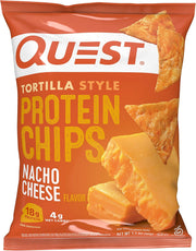 Quest Nutrition Tortilla Style Protein Chips Variety Pack, Chili Lime, Nacho Cheese, Loaded Taco, Low Carb, High Protein, Gluten Free, 1.1 oz (Pack of 12)