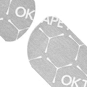 OK TAPE Synthetic Kinesiology Tape Precut Strips, Waterproof Kinesiology Athletic Tape for Joint & Muscle Support, Reflective and Durable Tape, 2in×16.4ft Roll 20PCS | Beige