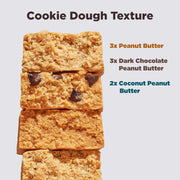 Perfect Bar Original Refrigerated Protein Bar, Peanut Butter Lover's Variety Bundle, 2.2 - 2.5 Ounce Bar, 8 Count