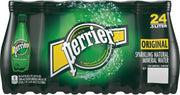Perrier Mineral Water, .5 Liter, Portable Plastic Bottles, 24/CT, GN