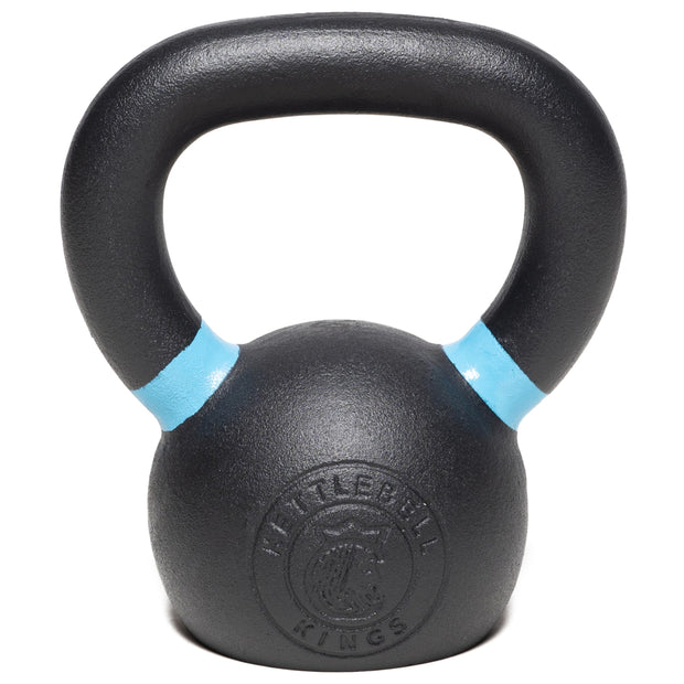 Kettlebell Kings Powder Coated Kettlebell Weights - 9-97 lb Strength Training Kettlebells for Men and Women - Hand Weights Workout Gym Equipment - Weights Set for Home Gym- New