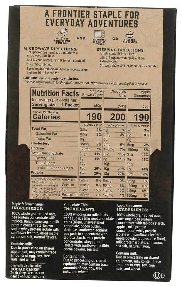 OATMEAL VARIETY PACK