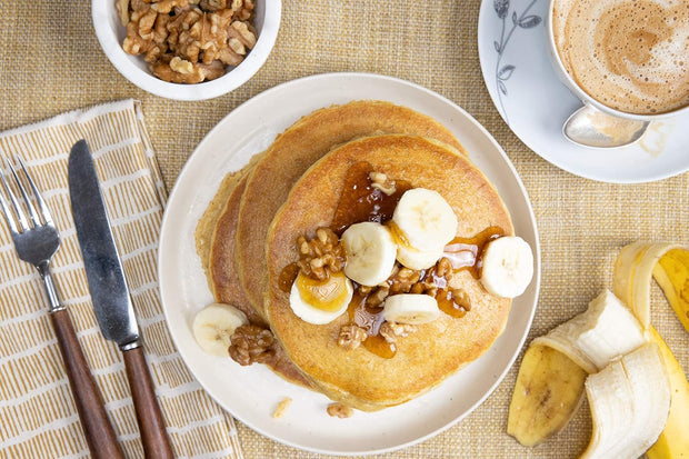 TruEats Pancake & Waffle Mix: Diabetic Friendly, Protein & Fiber Rich, Low Glycemic & Gluten Free, No Sugar Added, Vegan Friendly, Dairy Free, Plant Based, Sweetened with Monk Fruit Sweetener