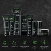 Tiege Hanley Men’s Skin Care Set, Rejuvenation Routine (System Level 5) – Face Wash, Scrub, Moisturizer, Eye Cream, Serum, Clay Mask, Retinol Stick & PM Moisturizer for Anti-aging