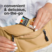 KIND ZERO Added Sugar Bars, Keto Snack, Caramel Almond and Sea Salt, Good Source of Fiber, Gluten Free, Low Sugar, 5g Protein, 30 Count