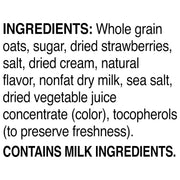 Quaker, Instant Oatmeal, Strawberries And Cream, 10.5 Oz