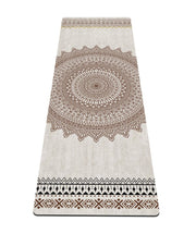 nuveti Yoga Mat Print Extra Thick TPE Non Slip Fitness Exercise Mat with Carrying Bag,72"x24" Extra Thick 6MM Exercise & Workout Mat for Yoga, Pilates Fitness and Floor Exercises