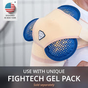 Shoulder Brace - Support & Injury Prevention Brace- Joint Pain Releaser- Shoulder Compression Wrap Strap - Adjustable Injury Accessories for Shoulders - Premium Quality Strap by FIGHTECH (Pink, L-XL)