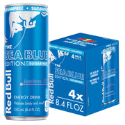 Red Bull Pink Edition Sugar Free Energy Drink, Wild Berries, 8.4 fl. oz., 6 x 4 Cans, Pack of 24 Cans, with 80mg Caffeine, Taurine & B Vitamins