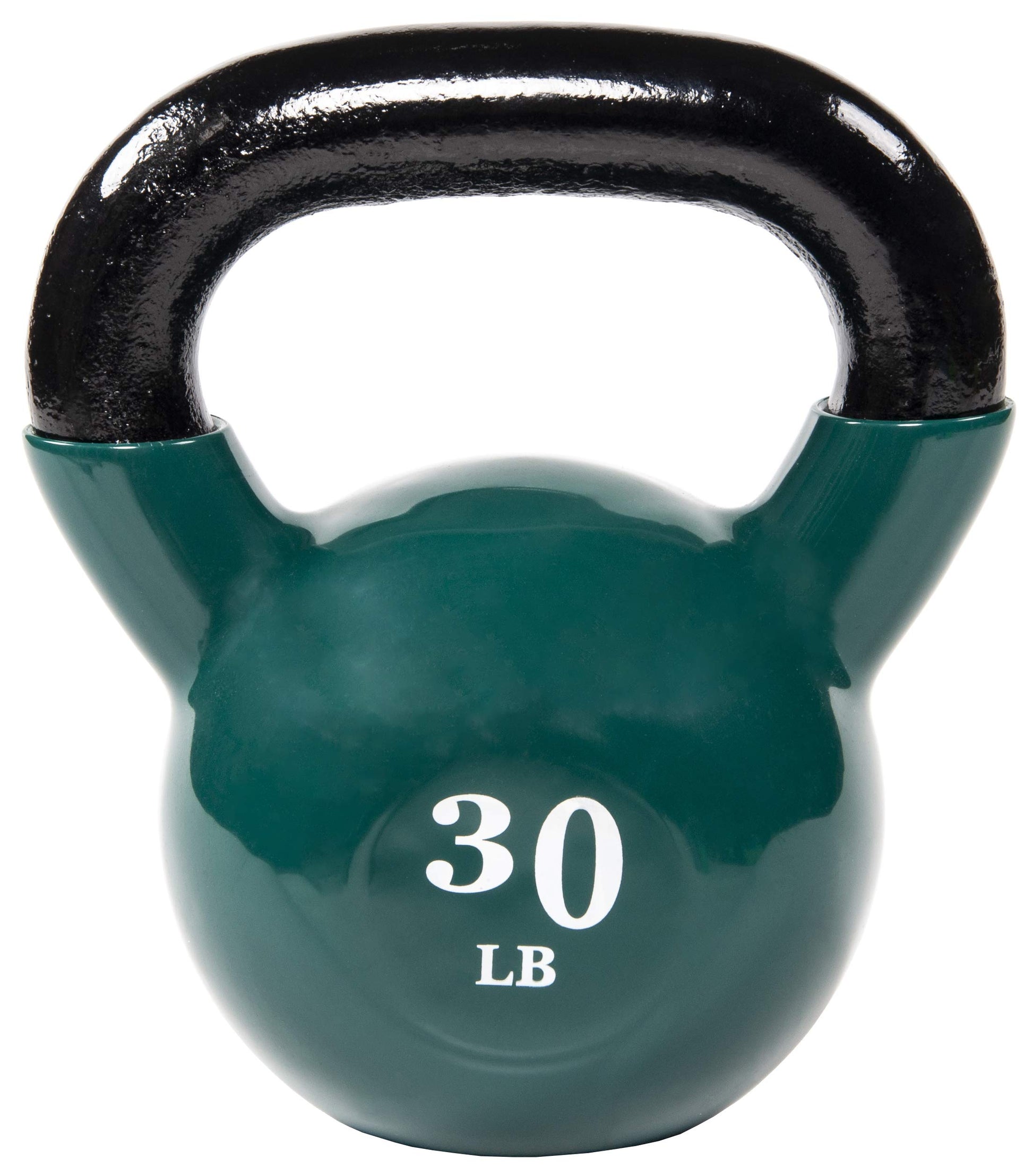 All-Purpose Color Vinyl Coated Kettlebell, 5-50 Pounds