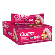 Quest Nutrition Mint Chocolate Chunk Protein Bars, 20g Protein, 1g Sugar, 4g Net Carb, Gluten Free, Keto Friendly, 12 Count