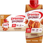 Premier Protein Shake, Cinnamon Roll, 30g Protein, No Added Sugar, 24 Vitamins & Minerals to Support Immune Health, 11 fl oz, 4 Pack (Packaging May Vary)