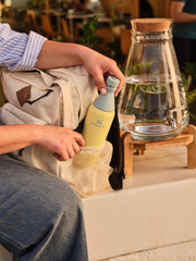 Stanley All Day Slim Bottle 20 oz | Twist On Lid with Leakproof Seal | Slim Design for Travel & Gym | Insulated Stainless Steel | BPA-Free | Black