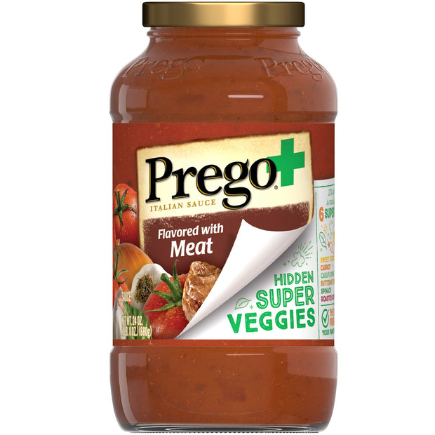 Prego Pasta Sauce, Italian Tomato Sauce with Roasted Garlic & Herbs, 24 Ounce Jar