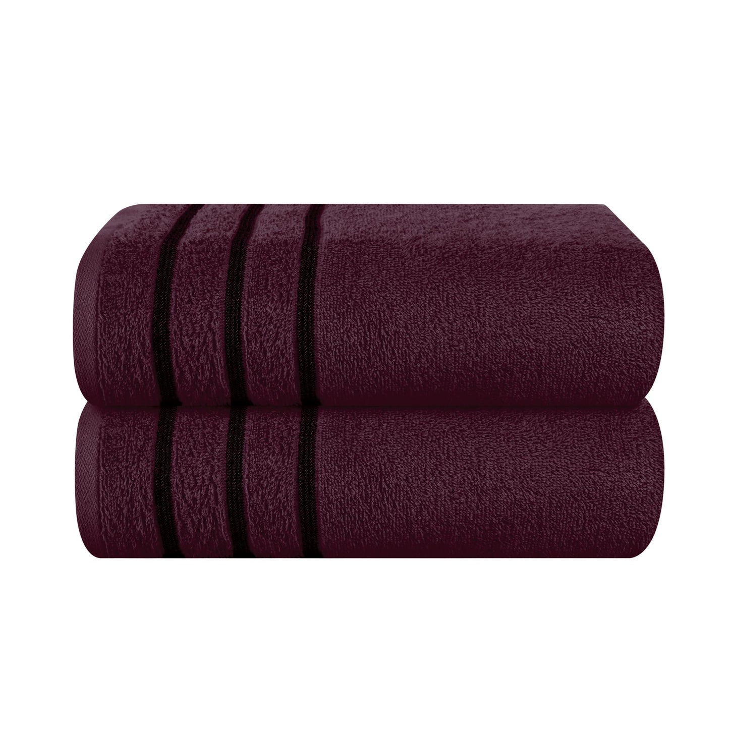 MyOwn Cotton 2 Pack Oversized Bath Towel Set 28x55 inches, Large Bath Towels, Ultra Absorbant Compact Quickdry & Lightweight Towel, Ideal for Gym Travel Camp Pool - Coral Orange, 71617