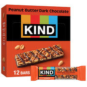 KIND Nut Bars, Dark Chocolate Nuts and Sea Salt, Healthy Snacks, Gluten Free, Low Sugar, 6g Protein, 12 Count