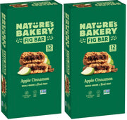 Nature’s Bakery Whole Wheat Fig Bars, Blueberry, Real Fruit, Vegan, Non-GMO, Snack bar, 6 Count (Pack of 6)