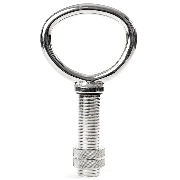 NewMe Fitness Adjustable Kettlebell Handle for Strength Training Kettlebells for Weight Plates - Home or Gym Workout- Ergonomic Design for a Comfortable, Non-Slip Grip