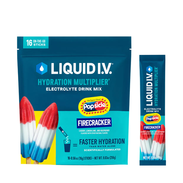 Liquid I.V.® Hydration Multiplier - Lemon Lime | Electrolyte Powder Drink Mix | 1 Pack (16 Servings)