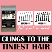 KAAL Hair Fiber Refill Pack | (0.88 oz, Medium Brown) Hair Powder Concealer for Thinning Areas and Hair Loss, Texturizing Powder for Men and Women