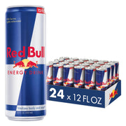 Red Bull Energy Drink with 151mg Caffeine plus Taurine & B Vitamins, 16 Fl Oz, Pack of 12 Cans