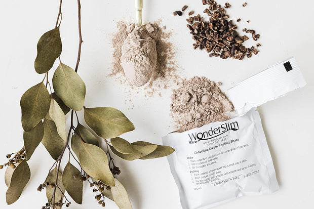 WonderSlim Meal Replacement Shake, Chocolate Cream, 15g Protein, 24 Vitamins & Minerals, Gluten Free (7ct)