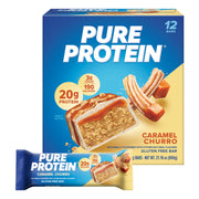 Pure Protein Galactic Brownie Bars - 12 Count Box | 20g High Protein, Gluten-Free, On-the-Go Snack | Ideal Pre & Post-Workout Fuel | Low Sugar, Great Taste!