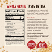 Kodiak Cakes Crunchy Granola Protien Snack Bars, Cookie Butter, High Protein, 100% Whole Grains, 12 boxes with 6 pouches (144 bars)