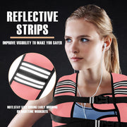 Weighted Vest Men or Women - 5/10/15/20/25/30lbs Weights with Reflective Stripe, Weighted Vest for Workout Equipment for Strength Training Running - Walking Weight Loss