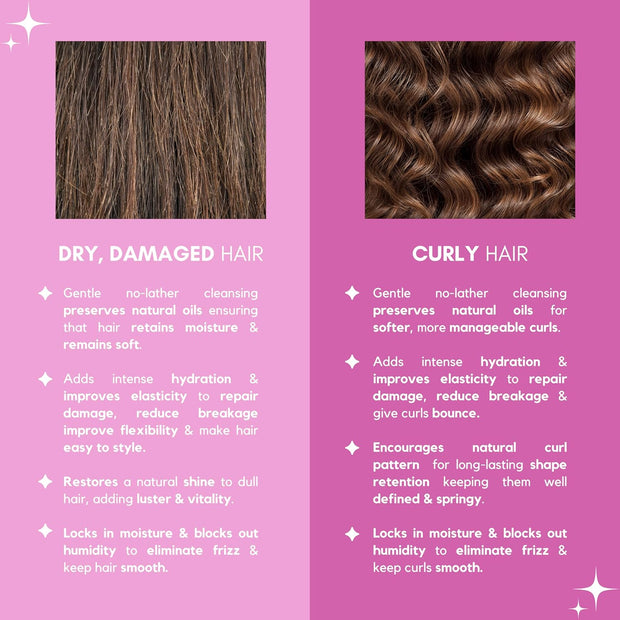 Simply Smooth Magic Potion NOT Shampoo | No Lather Cleansing Conditioner Co Wash | Cleans Hair While Adding Intense Hydration | Protects Natural Oils In Hair, Maintaining Curls & Coils | 8.5 Oz.