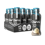 OWYN Only What You Need Pro Elite Vegan High Protein Keto Shake, 32g Protein, 9 Amino Acids, Omega-3, Prebiotics, Workout and Recovery, 0g Net Carbs, Zero Sugar (Variety, 12 Fl Oz (Pack of 12))