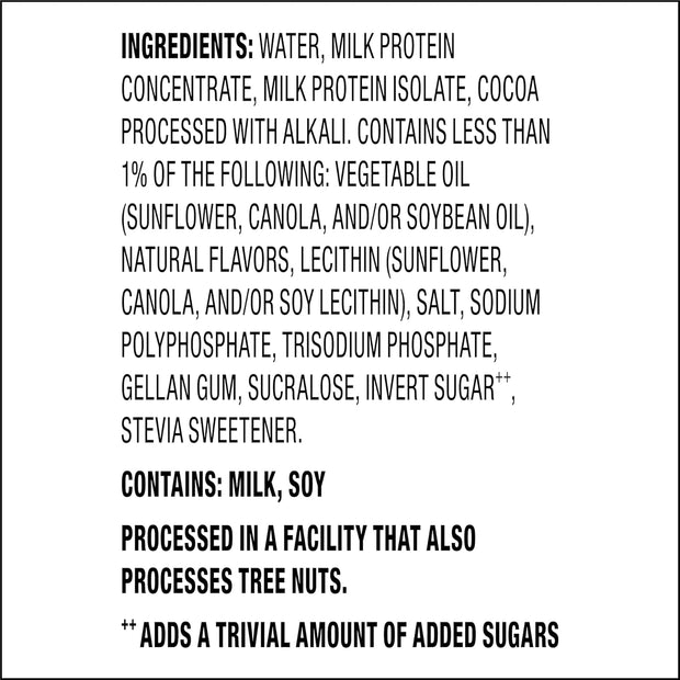 Quest Nutrition Ready To Drink Chocolate Protein Shake, 30g Protein, 4g Net Carbs, Gluten Free, Keto Friendly, 11 fl oz - Pack of 12