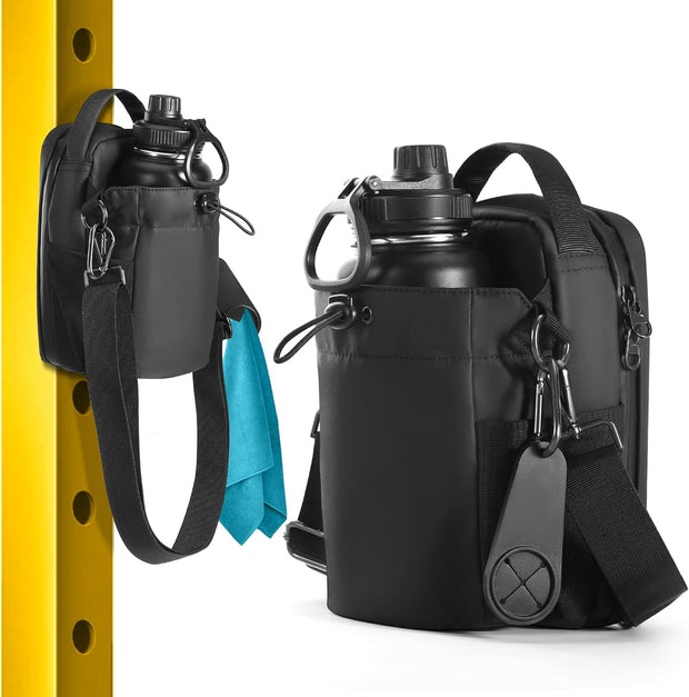 Magnetic Gym Bag for Men & Women – Premium Sport Tote with Ultra-Strong Magnet & Sleek Design | Small Magnet Water Bottle Holder for Fitness & Daily Use | Ideal Magnetic Bag Gym Accessory Organizer