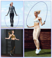 Jump Rope for Women Men, Fitness Jumprope for Women Workout, Adjustable Adult Exercise Skipping Rope