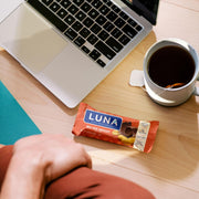 Luna Bar - Variety Pack - Nutz Over Chocolate and Chocolate Cupcake Flavor - Gluten Free Snack Bars - Non-GMO - Protein Bars - Made with Organic Oats (12 Pack)