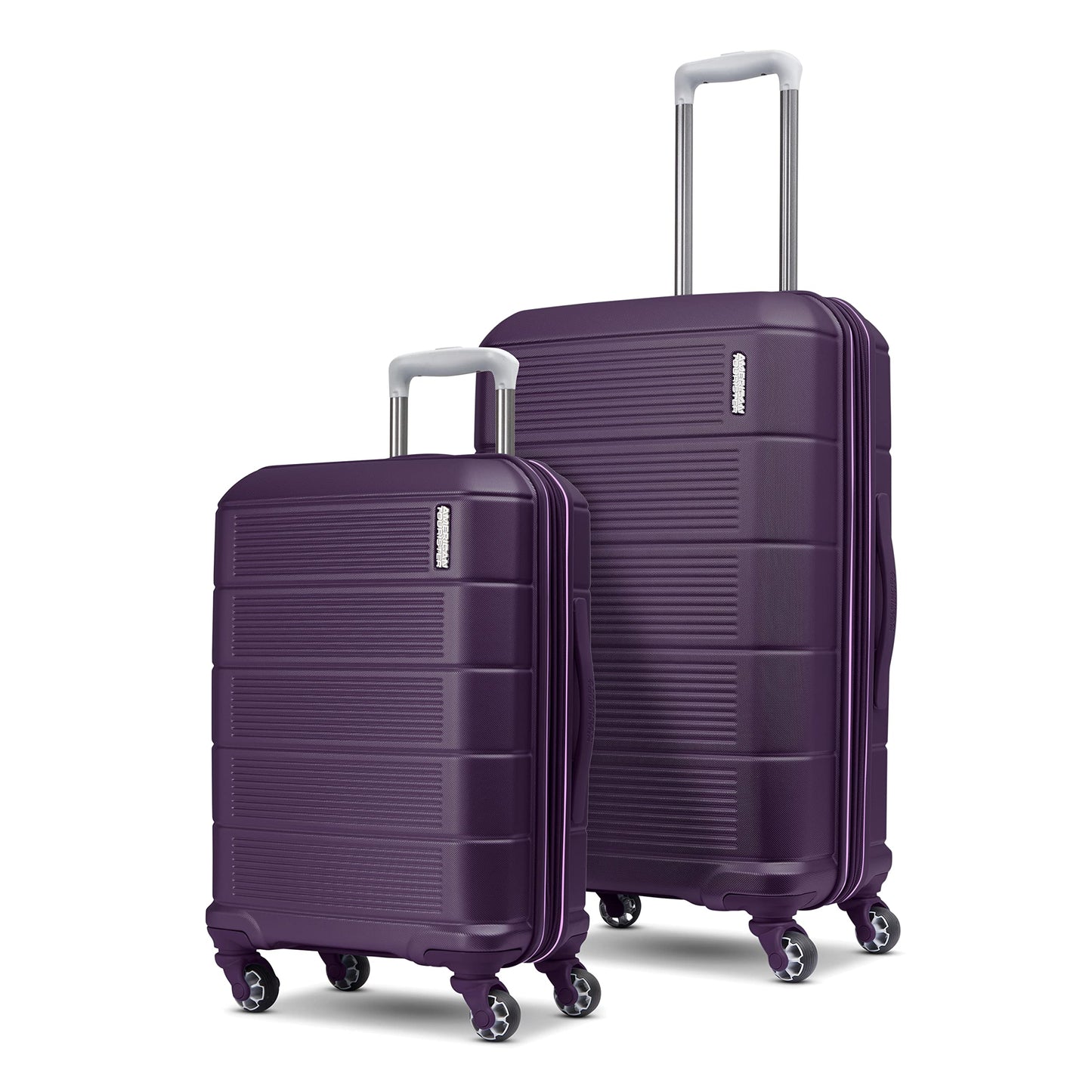 American Tourister Stratum 2.0 Expandable Hardside Luggage with Spinner Wheels, Adriatic Sea, 3-Piece Set (20/24/28)