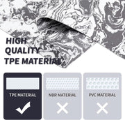 Non-Slip TPE Yoga Mat for Women & Men, 72"x24" Extra-Long Pilates Mats for Hot Yoga, HIIT, Floor Workouts, Lightweight Fitness Mat with Dual Grip