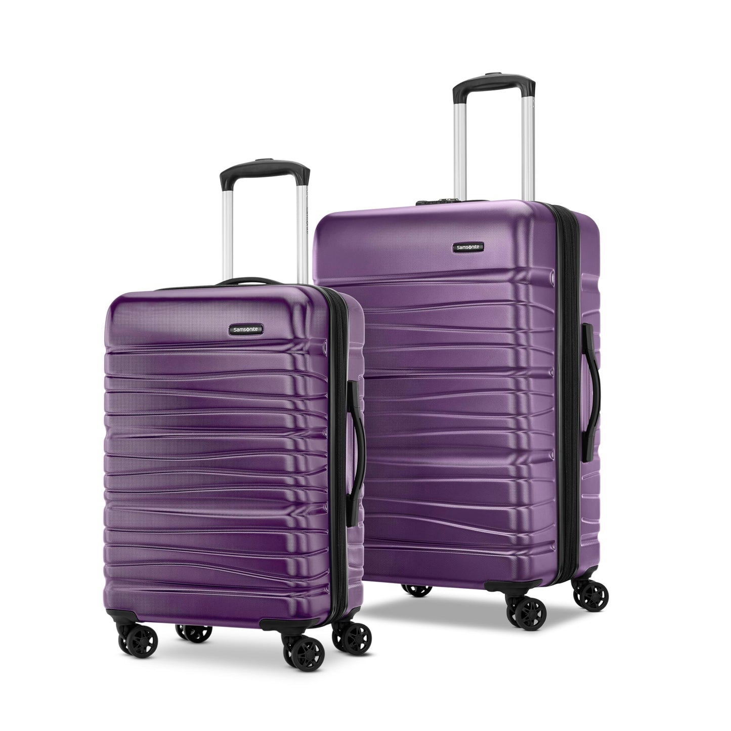 Samsonite Evolve SE Hardside Expandable with Double Spinner Wheels, 2PC SET (CO/M), Army Green