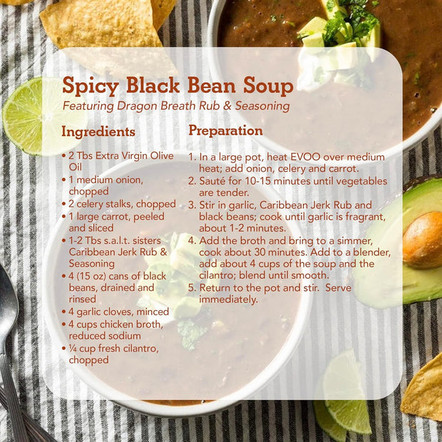 s.a.l.t. sisters Blackening Cajun Rub & Seasoning | All-Natural, Gluten Free, MSG Free, Non-GMO | Dry & Wet Rub Seasoning Base | Versatile Use for Chicken Wings, Brisket, Pulled Pork, and More | 1lb