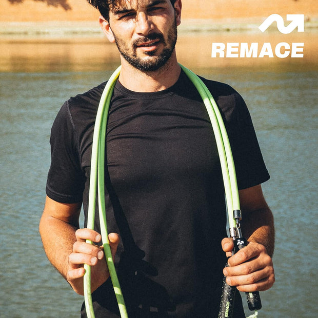 Level 2 Weighted Jump Rope Set - (1LB, 2LB) HIIT Workout Ropes - For Fitness, Exercise, Boxing, and Strength Training - Heavy Ropes For Intermediate to Advanced Jumpers - Two Ropes Included