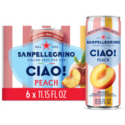 San Pellegrino Lime Ciao Sparkling Water 6 Pack