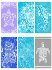 Thin Turkish Beach Towel Quick Dry Absorbent Cotton Lightweight Bath Pool Towels Extra Large Oversized Sand Free Beach Stuff Cloud Adults Gift