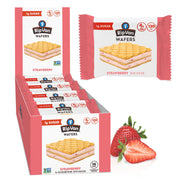 Rip Van Raspberry & Dark Chocolate Wafer Cookies - Healthy Snacks - Non GMO Keto Cookies - Keto Snacks - Low Carb, Low Sugar (1g), Low Calorie and Vegan Snack - 16 Count