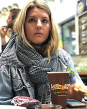 Teema Large Turkish Beach Towel - 100% Turkish Cotton - Sand Free - Fast Drying - Versatile and Multi-Use - The Waffle Weave (Ice)