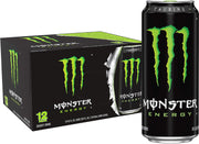 Monster Energy Drink, Green, Original, 16 Ounce (Pack of 12)