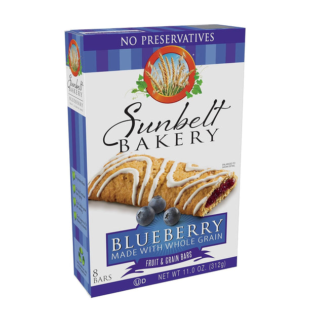Sunbelt Bakery Blueberry Fruit & Grain Bars, 24 Count