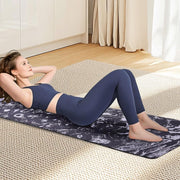Non-Slip TPE Yoga Mat for Women & Men, 72"x24" Extra-Long Pilates Mats for Hot Yoga, HIIT, Floor Workouts, Lightweight Fitness Mat with Dual Grip