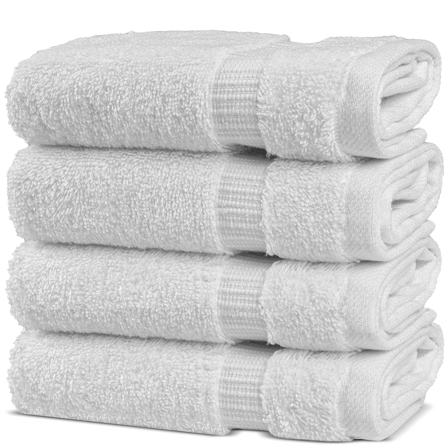 Chakir Turkish Linens | Hotel & Spa Quality 100% Cotton Premium Turkish Towels | Soft & Absorbent (4-Piece Bath Towels, Dark Gray)