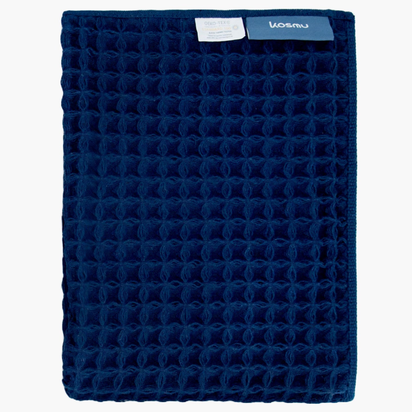 Luxury Japanese Cotton Waffle Bath Towel | Plush, Absorbent, and Quick Dry (Coral Orange, Hand Towel, 32" x 16")