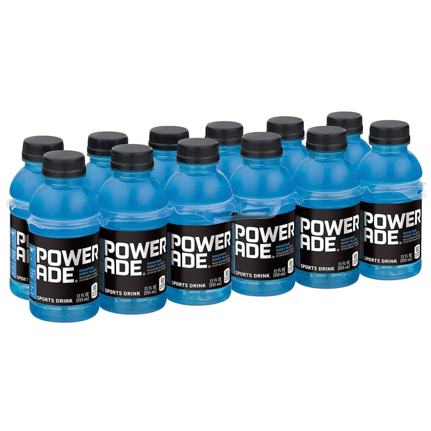 POWERADE Mountain Berry Blast, 12 fl oz, 12 Pack